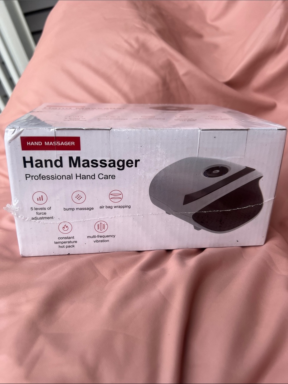 Hand Massager Professional Hand Care - Pink
